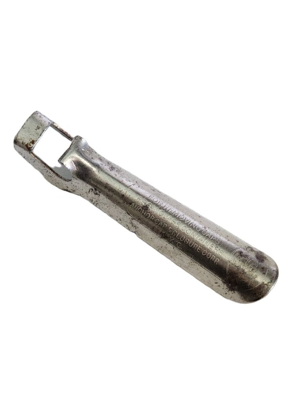 Vintage Anchor Opener Glass Containers Anchor Cap & Closure Corporation NYC
